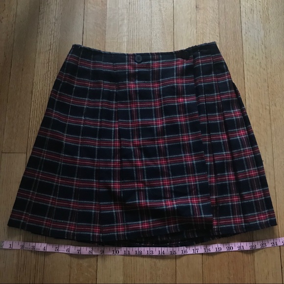 Perfect punk red plaid school kinderwhore skirt - Picture 14 of 14